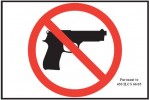 No Firearms